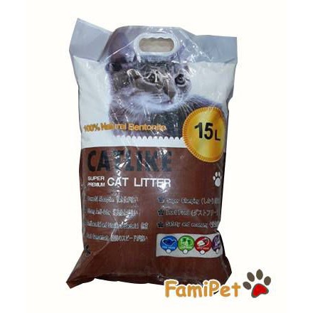Cát vệ sinh cho mèo Catlike - Cat Litter 15L - Chanh - 15L
