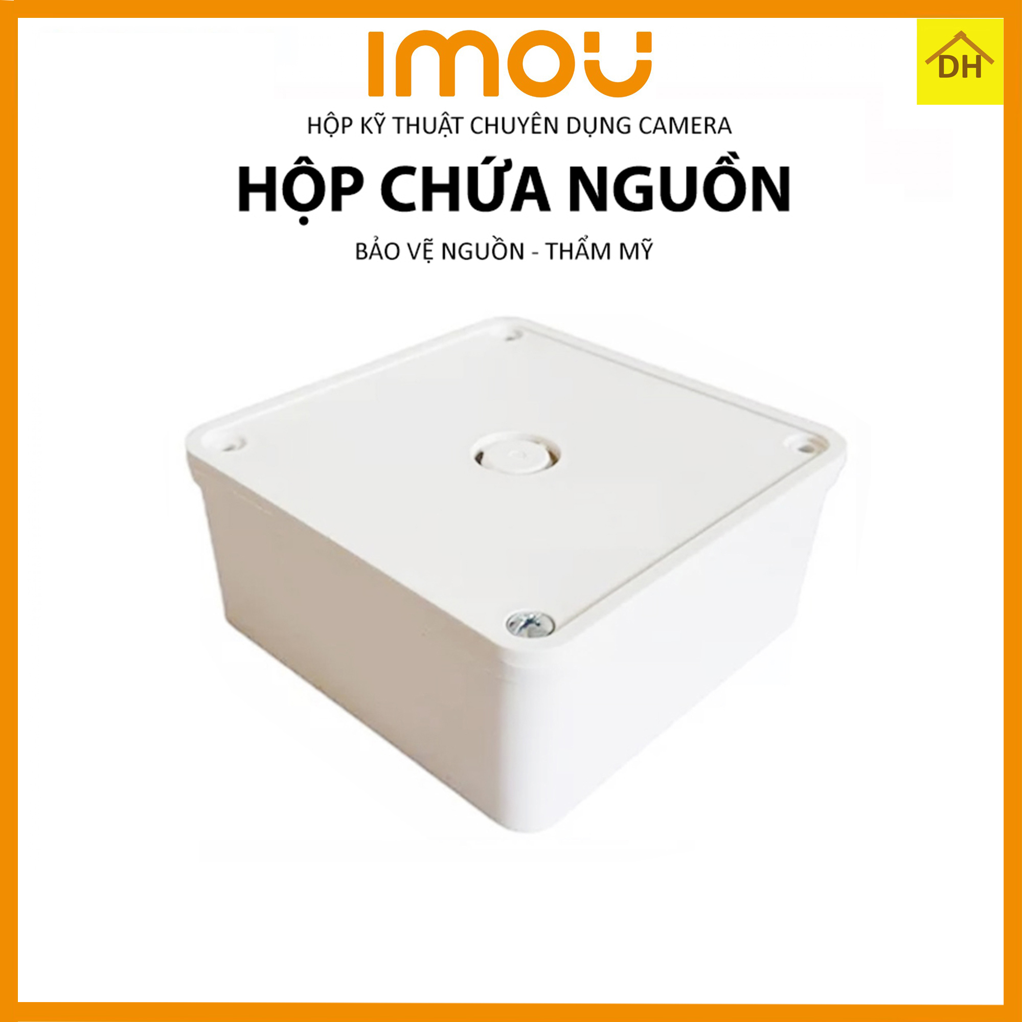 Hộp nhựa kỹ thuật chuyên dụng lắp camera imou chống nước nhựa dày siêu bền imou