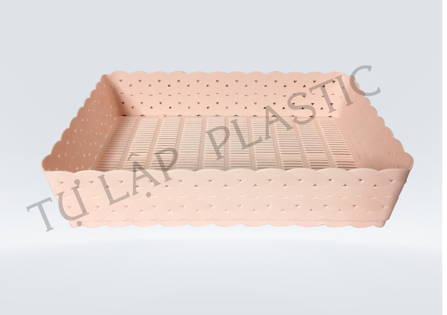 Rổ đan chữ nhật tự lập - tl345 - 32.5x.25.5x7.5cm