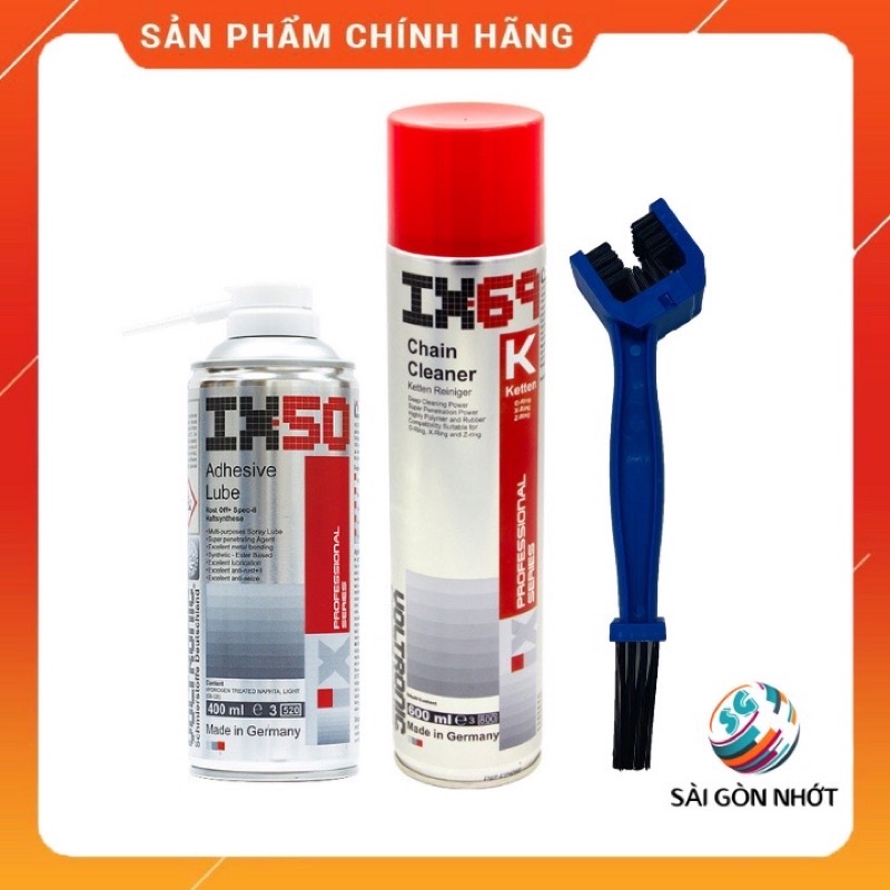 [COMBO BÀN CHẢI+FREESHIP] Combo Xịt Dưỡng Sên Voltronic IX50 400ml + Vệ Sinh Sên Voltronic IX69 600ml