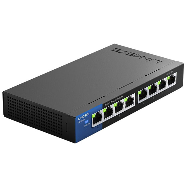 Bộ chia mạng switch 8 cổng gigabit linksys lgs108-ap