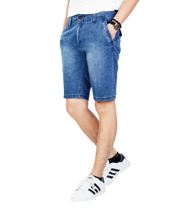 Quần Short Jeans Đơn Giản