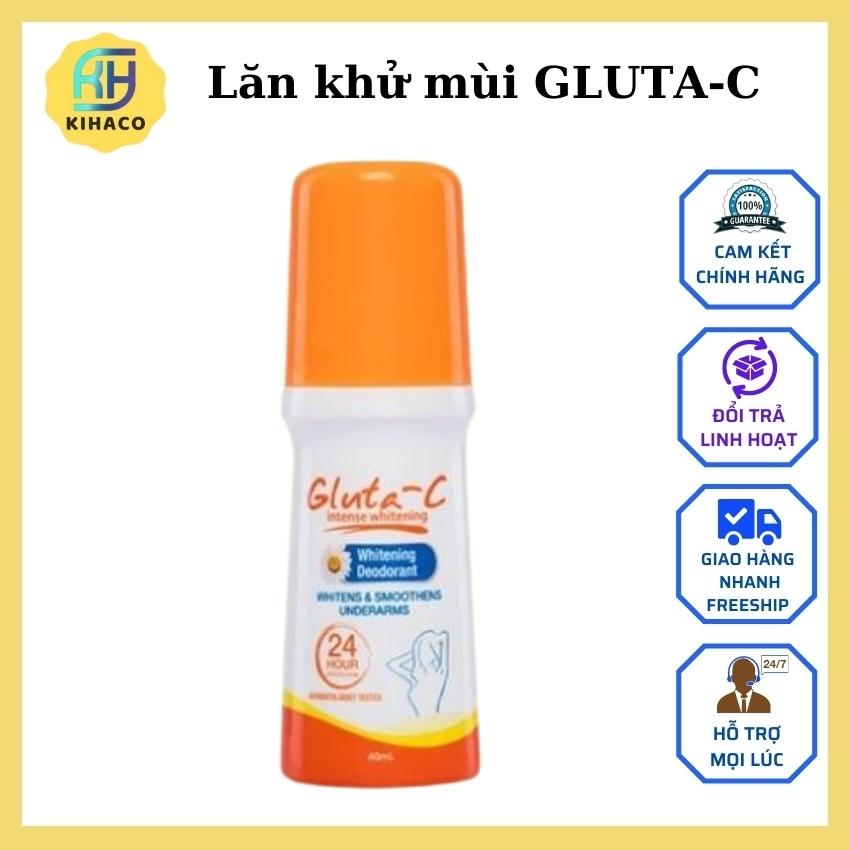 Thanh Soap lăn khử mùi giảm tiết mồ hôi, Glutathione của lăn khử mùi GLUTA-C có làm trắng và mờ thâm vùng da nách Gluta C