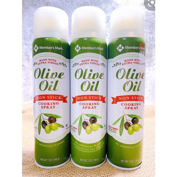 Dầu ăn Olive oil 0 Calo dạng xịt lọ 7.oz - Mỹ