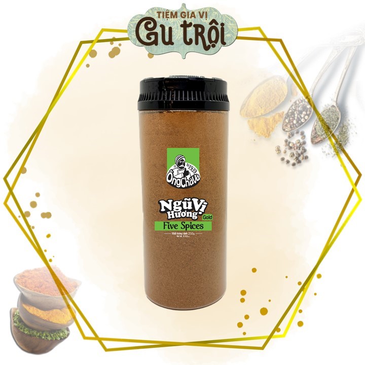Bột ngũ vị hương Ông Chà Và 250gram