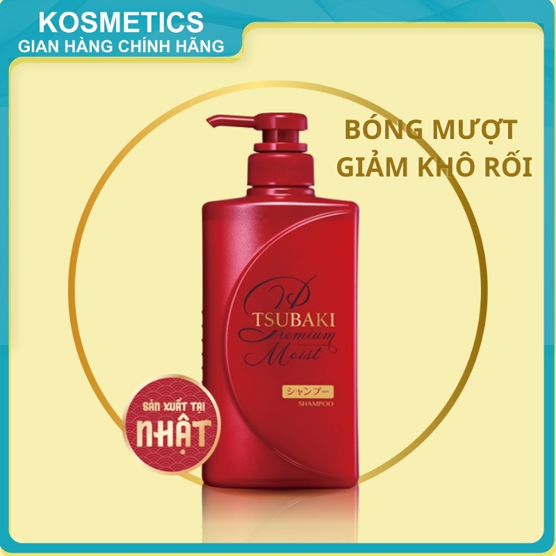 Dầu gội tsubaki dưỡng tóc bóng mượt