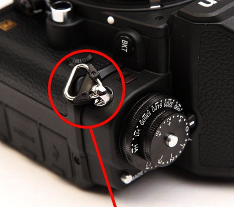 Khoen tam giác sử dụng gắn dây đeo máy ảnh dòng máy phim và Mirrorless, DSLR