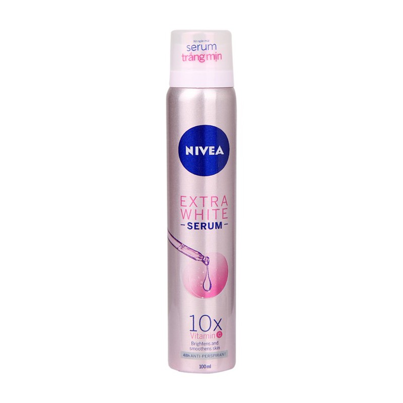 Xịt khử mùi Nivea Extra White Serum