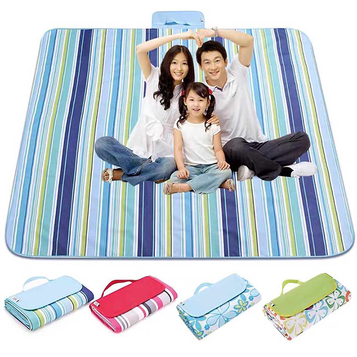 Thảm du lịch gấp gọn tiện lợi - tdl