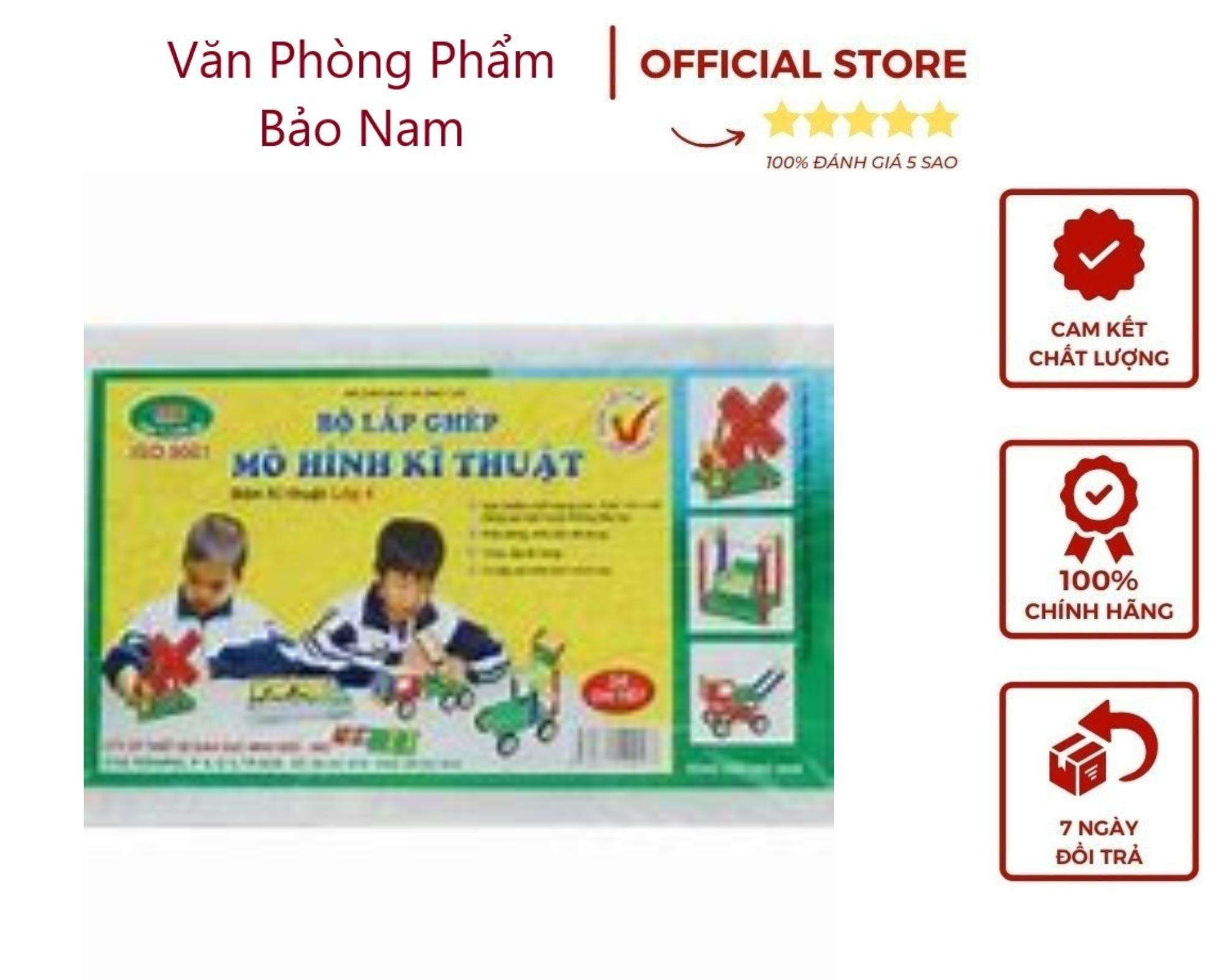 Bộ lắp ghép mô hình kỹ thuật lớp 4 - mic
