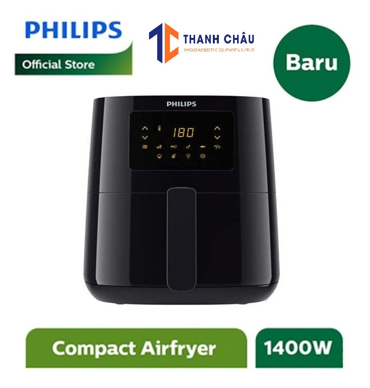 Nồi chiên không dầu Philips HD9252/90 - Hàng chính hãng