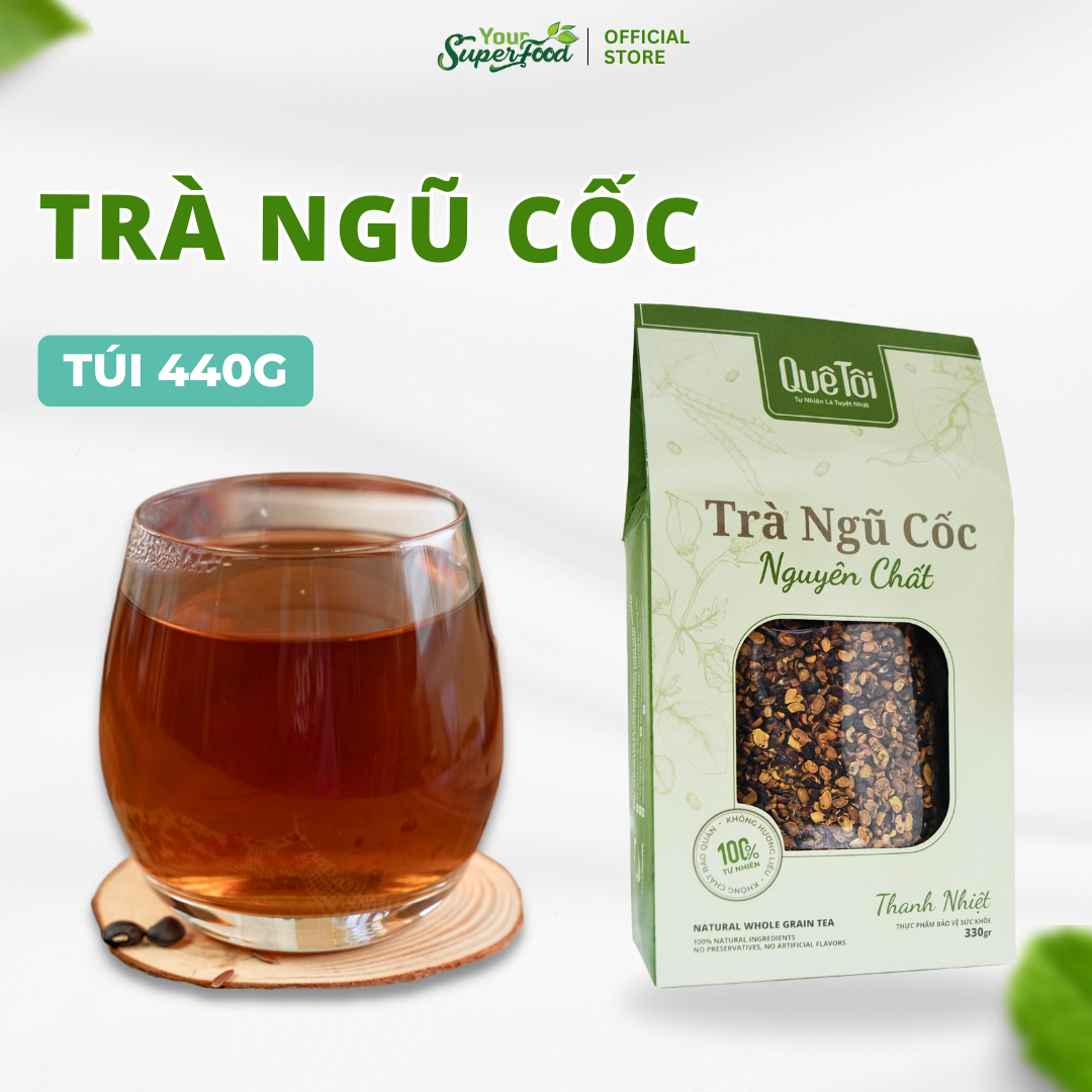 Trà Ngũ Cốc Nguyên Chất Quê Tôi Đến Từ Your Superfood Thanh Nhiệt Cơ Thể, Trà Giảm Cân Lợi Sữa Gạo Lứt Mát Gan Giải Độc