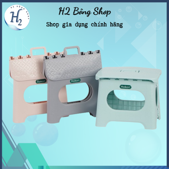 Ghế gấp gọn hokori nhựa