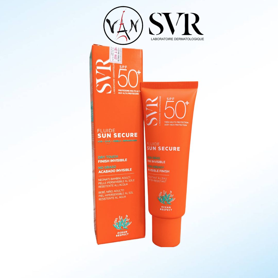 Kem chống nắng SVR secure fluide spf50+ 50ml dành cho da nhạy cảm
