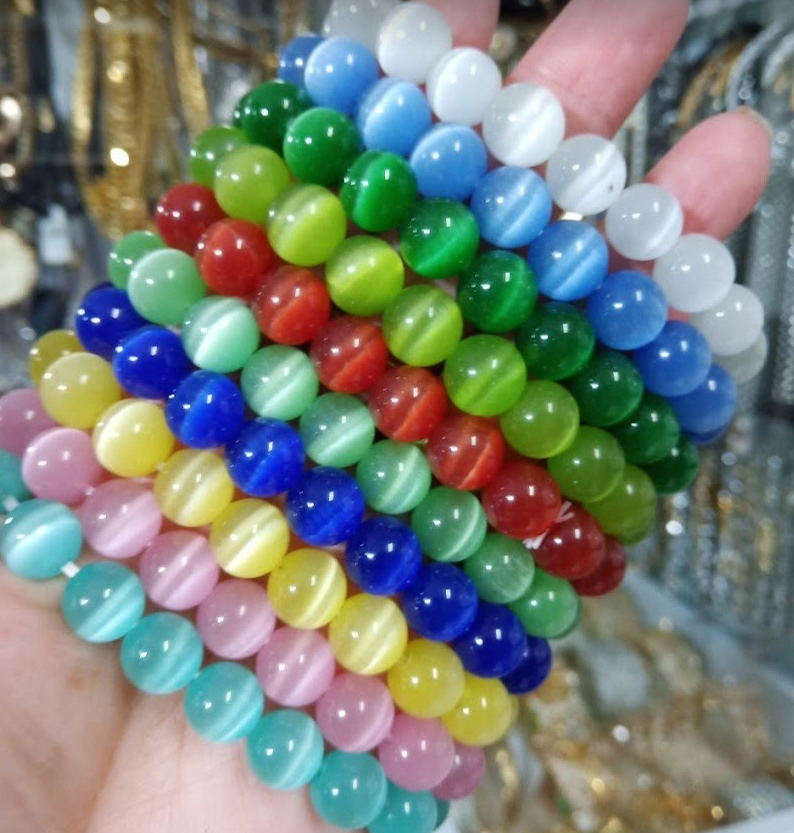 Vòng đá 12 li nhiều màu