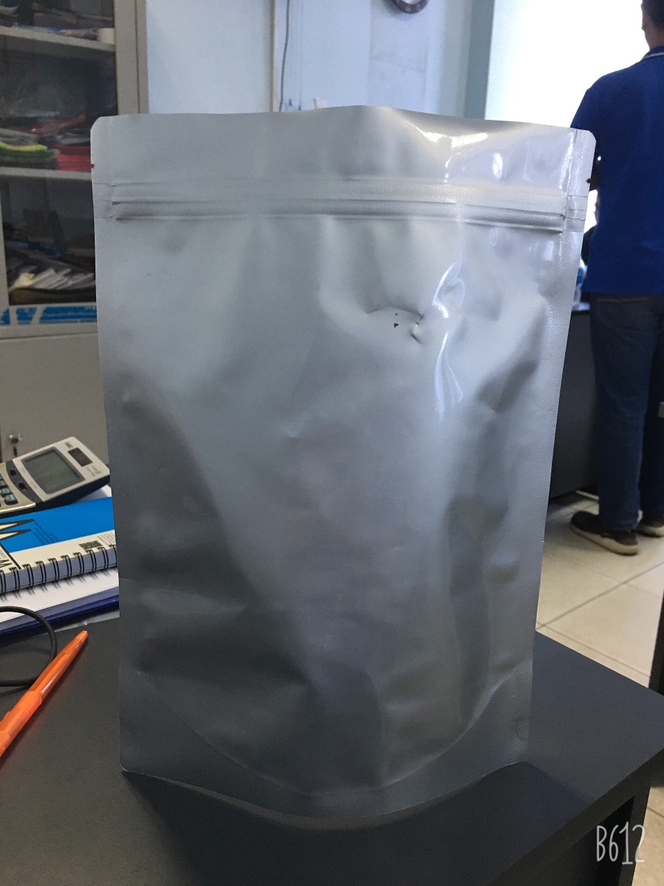 Túi Zipper-0,5 KG túi zipper-Túi đựng thực phẩm-Túi Bạc-pham thi bien