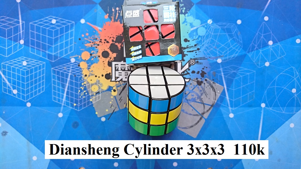 Biến thể Rubik. Diansheng Cylinder 3x3x3