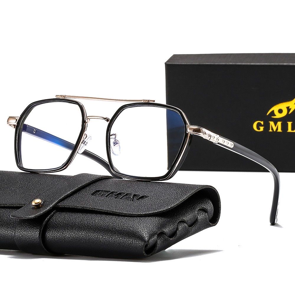 Gọng cận kính nam nữ vuông to Chrome hearts 2 cầu Hainam eyewear