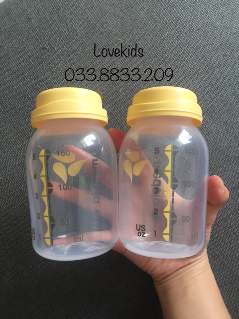 Bán lẻ 1 bình trữ sữa medela 150ml