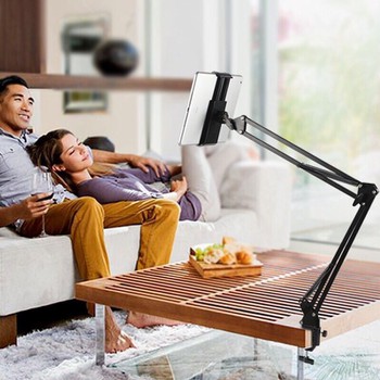 Gía đỡ chân đế kẹp bàn đầu giường để điện thoại ipad xem phim loại tốt giá rẻ