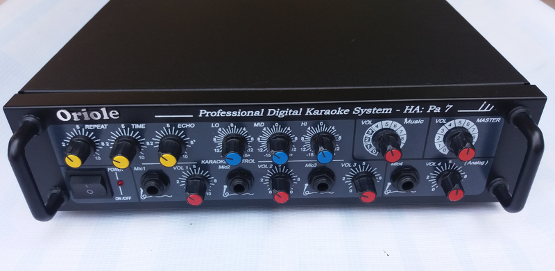 Ampli mini oriole pa7 220v - âm ly giá rẻ - âm ly karaoke