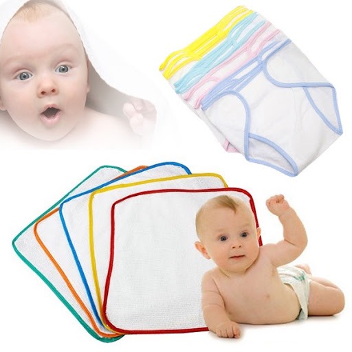 Combo miếng lót phân xu và tã dán cho trẻ sơ sinh. Combo 20