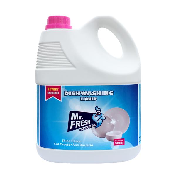 Nước rửa chén mr.fresh 3.8l ko mui