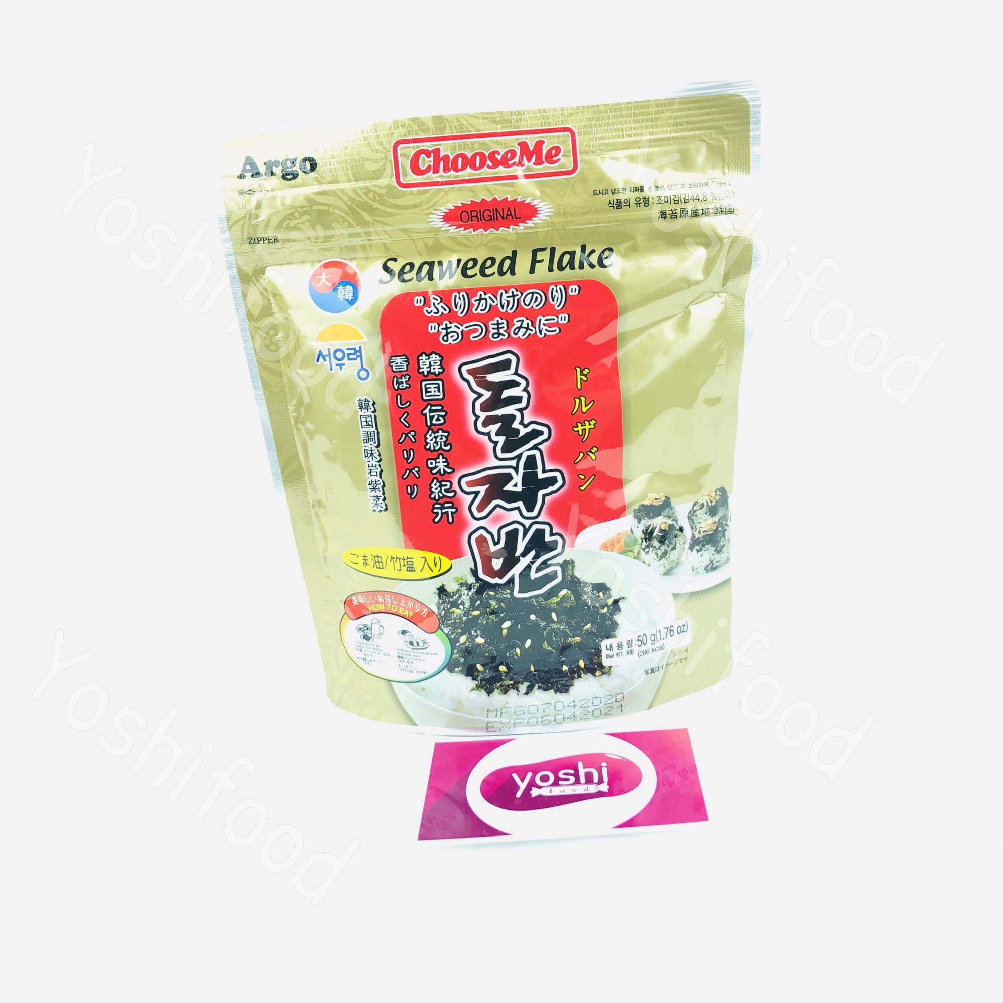 Rong biển trộn cơm 50Gam ARGO Hàn Quốc Seaweed Snack