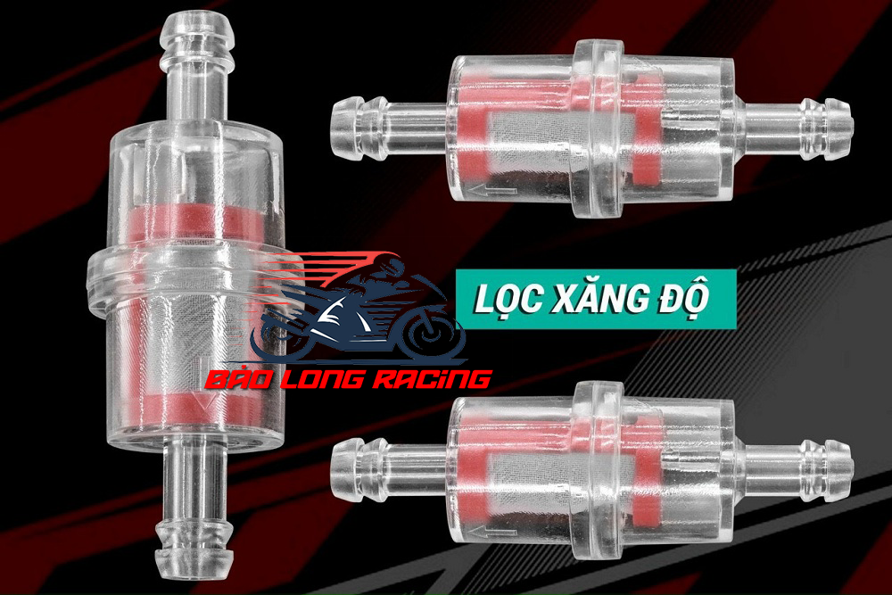 Lọc xăng Độ Trong Suốt Lưới Thép Không Rỉ gắn Xe máy
