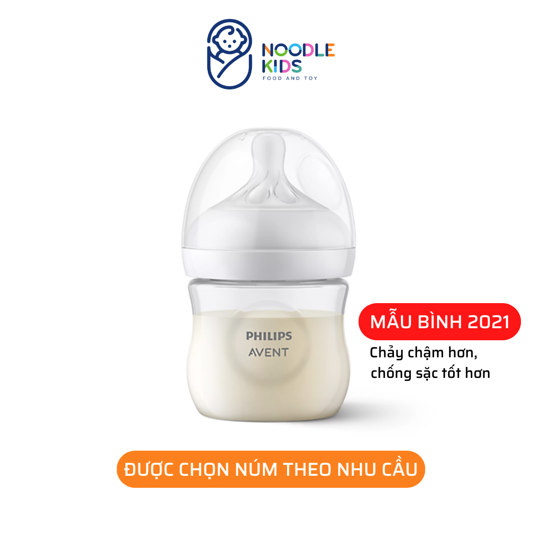 Bình sữa Philips AVENT Natural 125ml Mẫu 2021