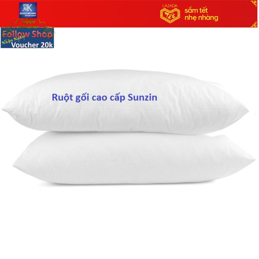 Bộ 2 ruột gối ép sunzin 45x65