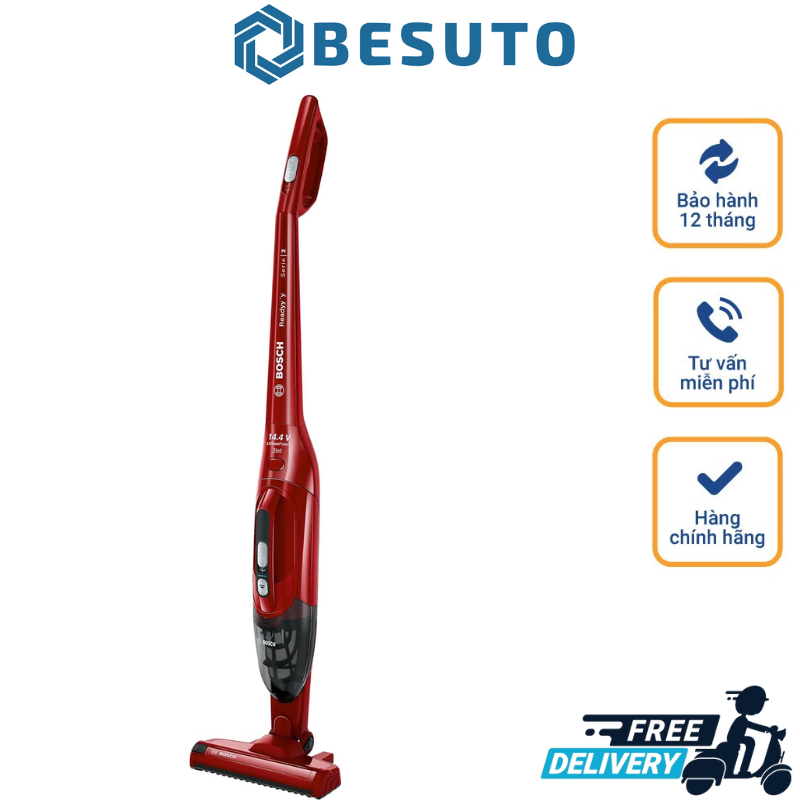 Máy hút bụi cầm tay bosch serie 2 bbhf214r, máy hút bụi không dây, máy hút bụi 2in1, thiết kế nhỏ gọn, đa năng, dễ dàng tháo rời, tính linh hoạt, nhập đức, bảo hành 12 tháng