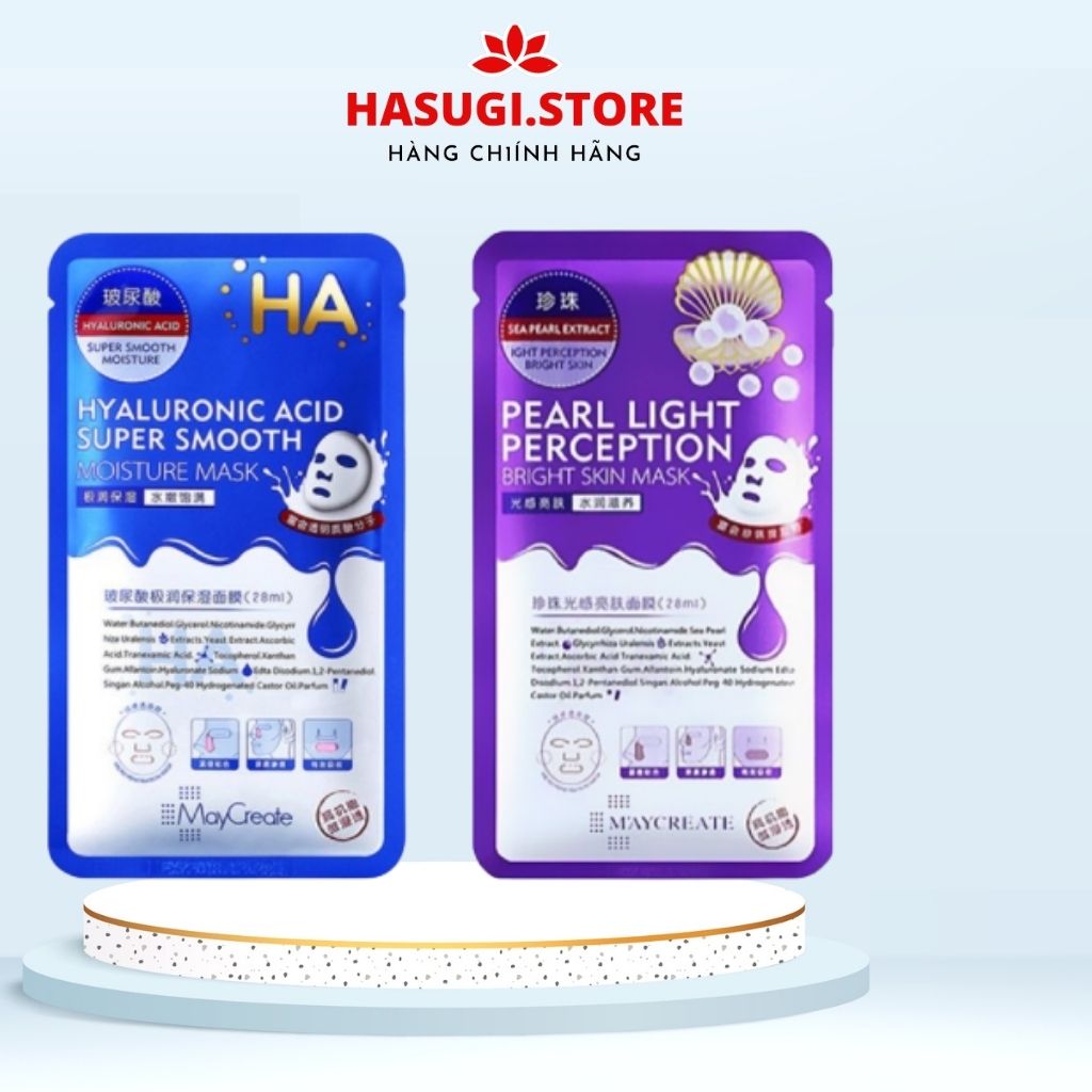 Mặt nạ dưỡng ẩm, mặt nạ trắng da ha mask
