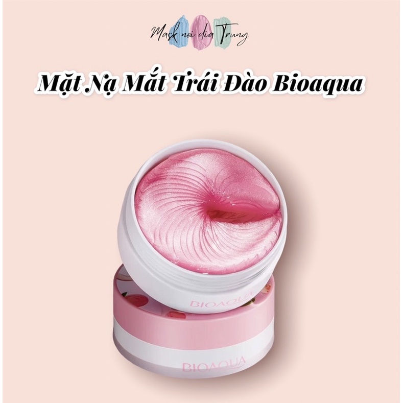 Mặt nạ mắt hộp trái đào bioaqua