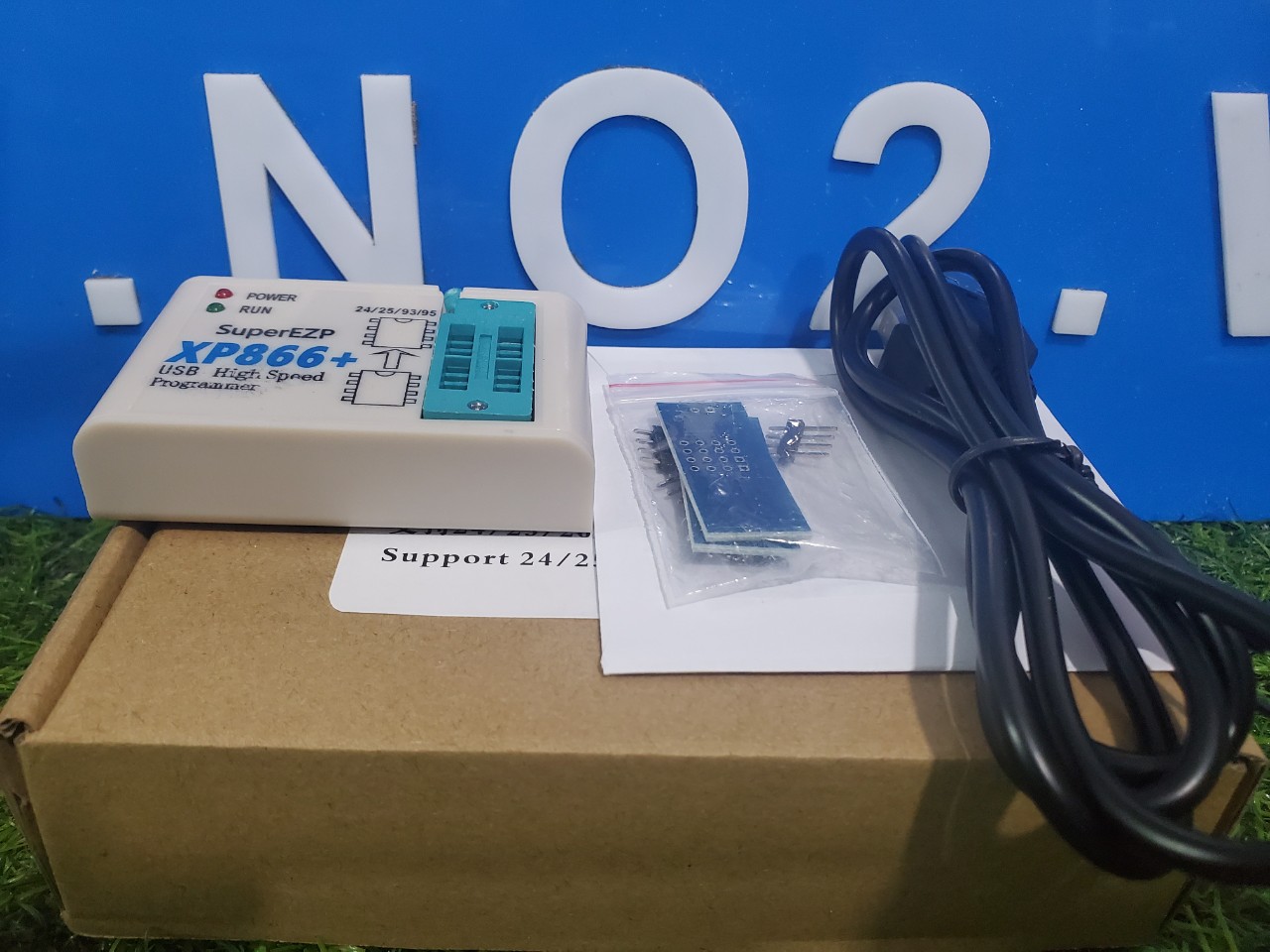 Máy nạp rom mini xp866+, hỗ trợ nhiều ict, tốc độ tốt - máy không