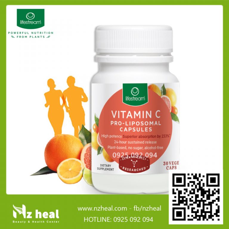 Viên Bổ Sung Vitamin C Lifestream Vitamin C Pro Liposomal
