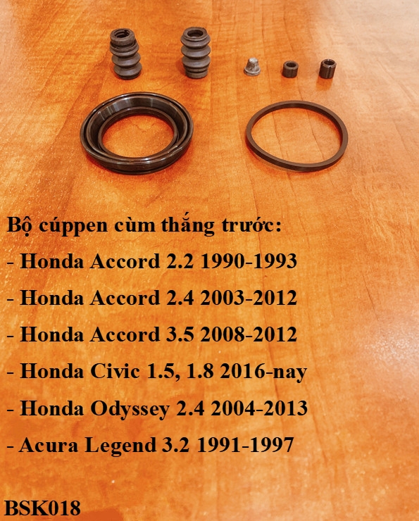 Cúppen Cùm Thắng trước xe Honda Accord 2.2 1990-1993, Honda Accord 2.4 2003-2012, Honda Accord 3.5 2008-2012, Honda Civic 1.5, 1.8 2016-nay, Honda Odyssey 2.4 2004-2013, Acura Legend 3.2 1991-1997