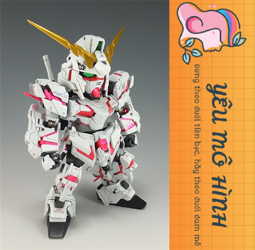 Gundam SD Unicorn RX-O Daban