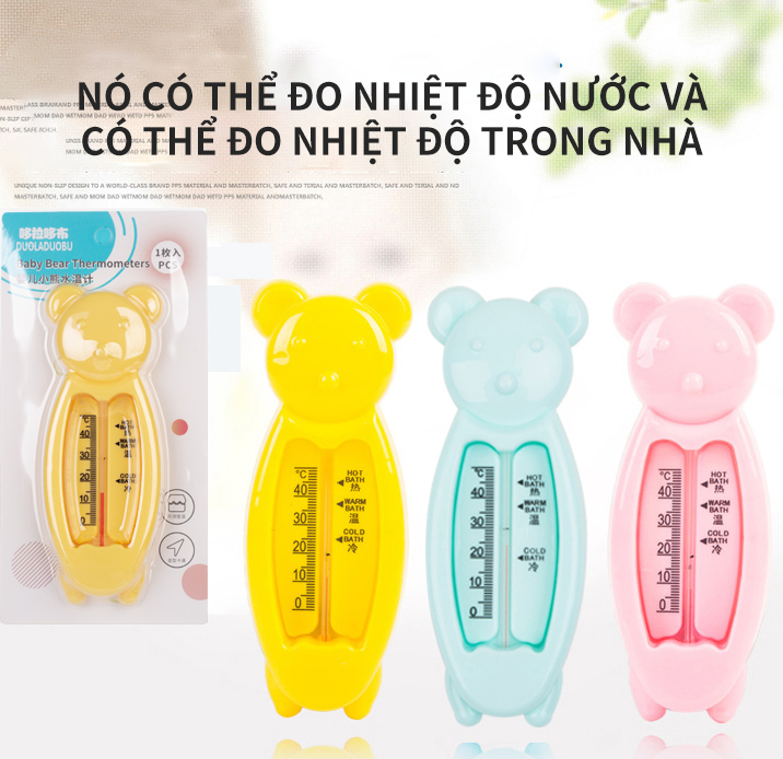 Sản phẩm dành cho mẹ và bé nhiệt kế nước cho bé nhiệt độ bình thường nhiệt kế nước kép nhiệt kế tắm