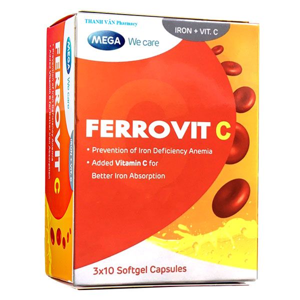 Ferrovit C, Vitamin C hỗ trợ sắt được hấp thụ tốt hơn