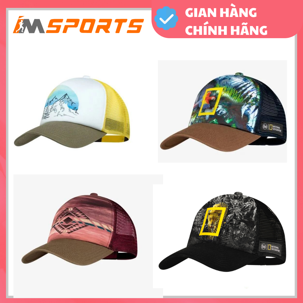 Mũ lưỡi trai chạy bộ buff trucker cap