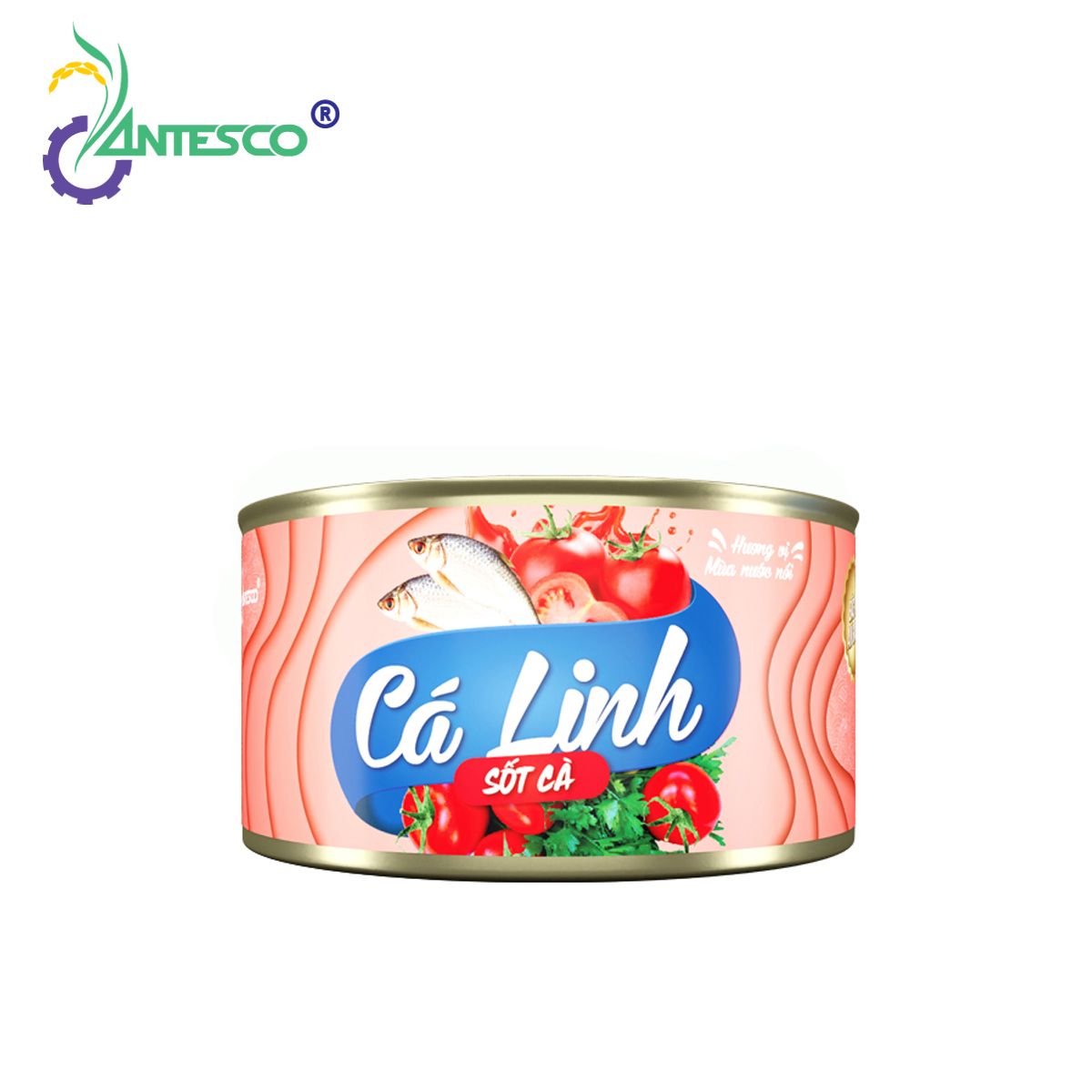 Cá linh sốt cà linh fish in tomato sauce antesco 210 gram