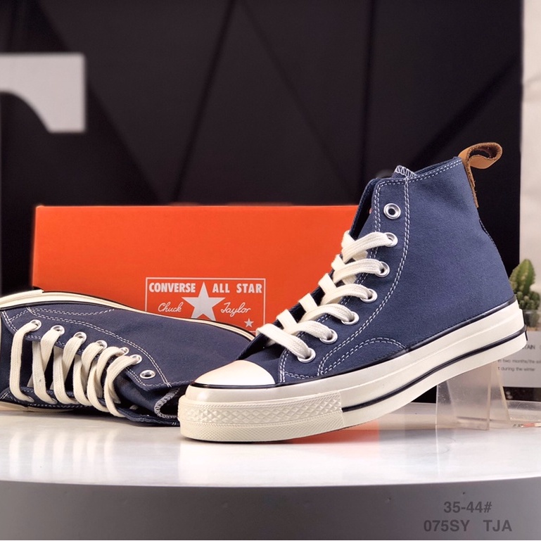 Converse Chuck 1970s Denim Blue High-Top Casual Sneakers 