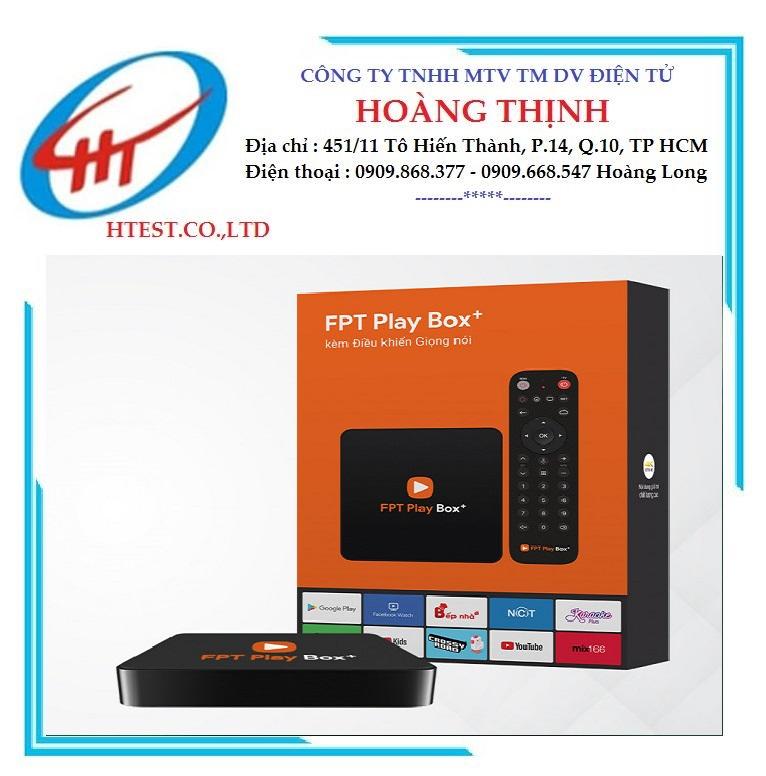 FPT Play Box 2019 4K - Remote Voive Search điều khiển bằng giọng nói, Bluetooth, 4K