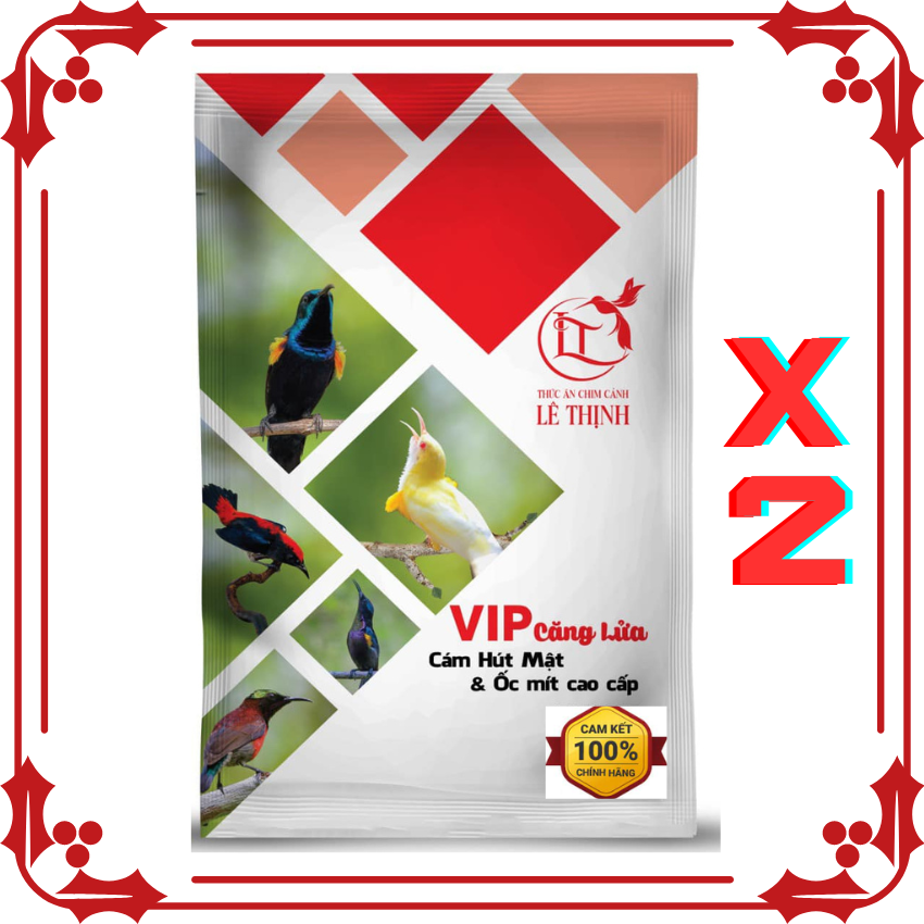 Combo 2 gói cám vip lê thịnh, cám hút mật lê thịnh