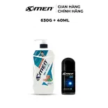 (HSD 4.12.2026)[MUA 1 TẶNG 1] COMBO Xmen Dầu Gội Clean & Fresh Sạch Gàu Khỏe Mượt 630g + Tặng 1 Lăn Khử Mùi Legend 40ml