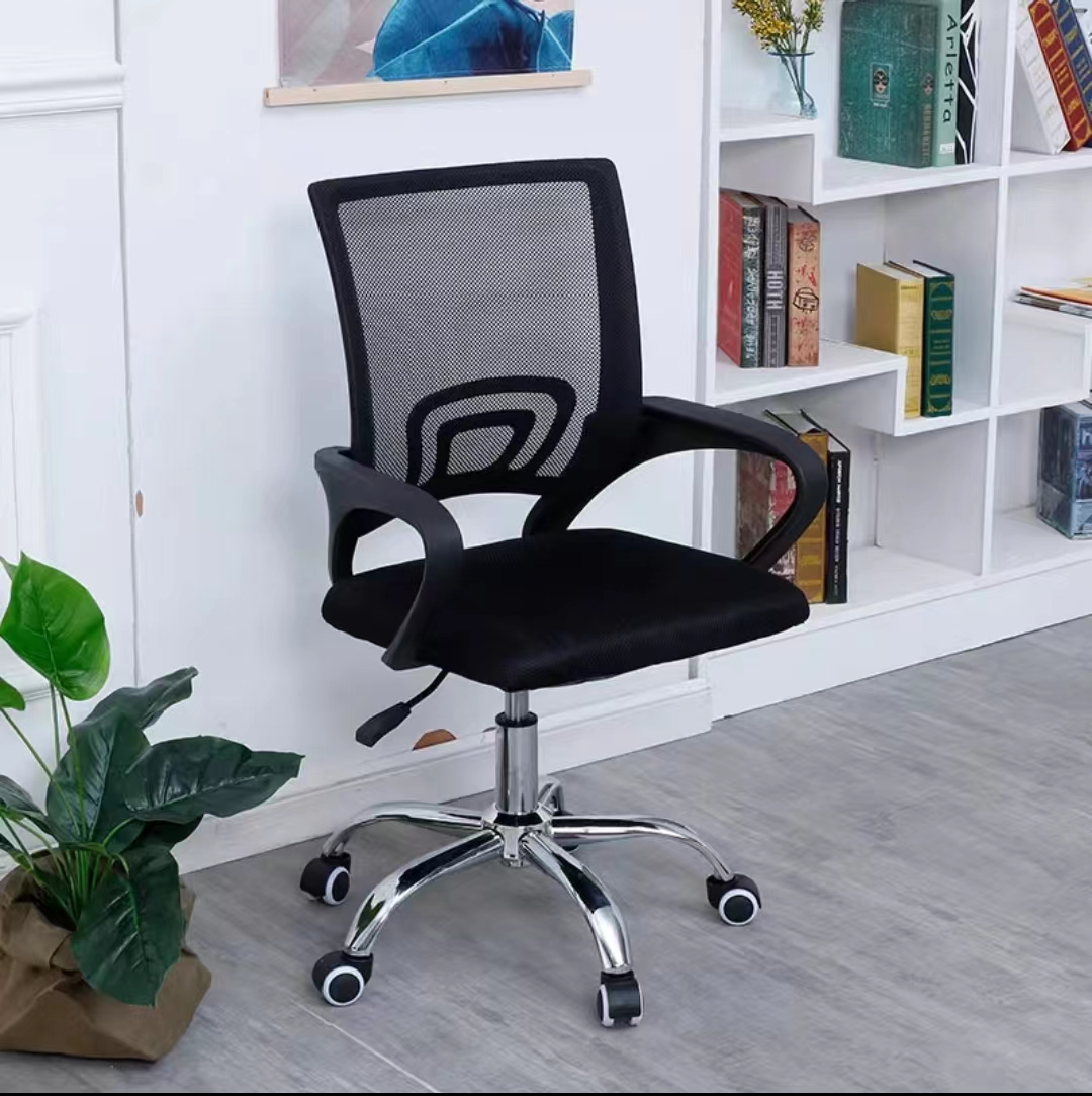 Ghế làm việc Ghế văn phòng Chân sắt xoay thủy lực