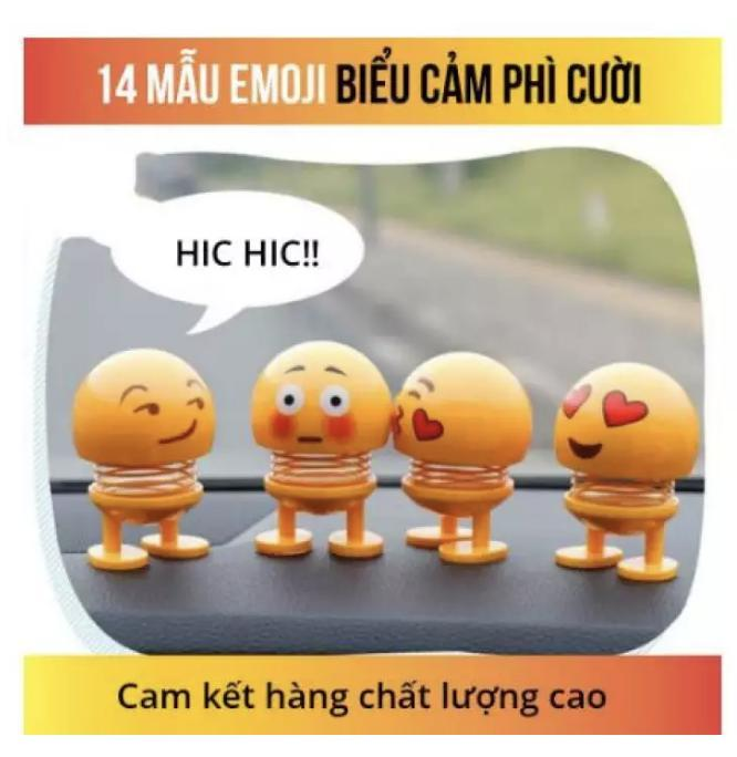 Thú Nhún Lò Xo EMOJI (Mẫu ngẫu nhiên) - Đồ chơi giải trí