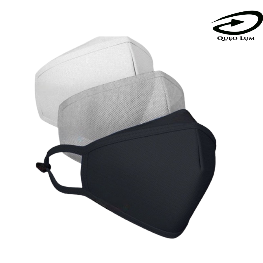 Khẩu trang vải kháng khuẩn cao cấp 3 lớp – 4 tính năng