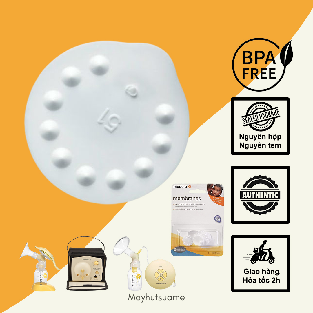 1 cái van trắng Medela dùng cho máy hút sữa Medela Pump, Swing đơn, Harmony,...